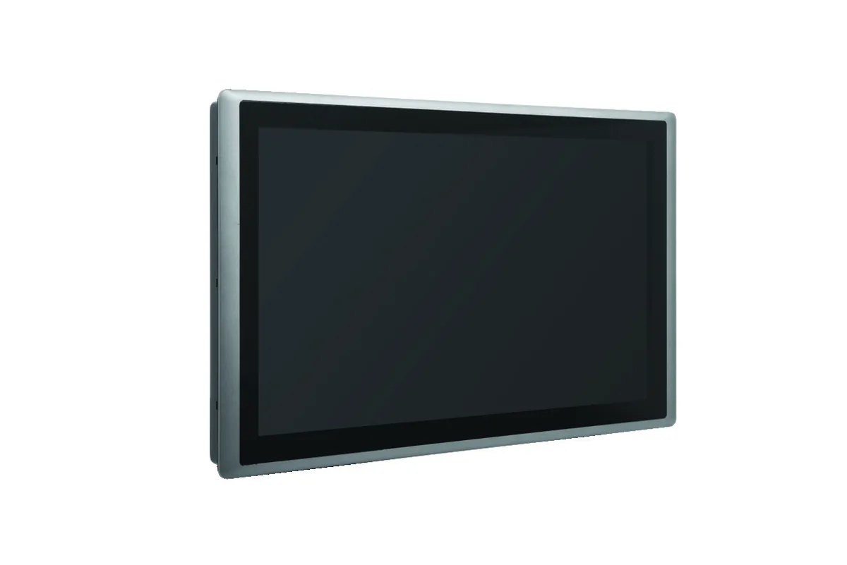 Màn hình cảm ứng công nghiệp Cincoze CV-W121 21,5 inch với khung viền trước đúc nhôm đạt IP65