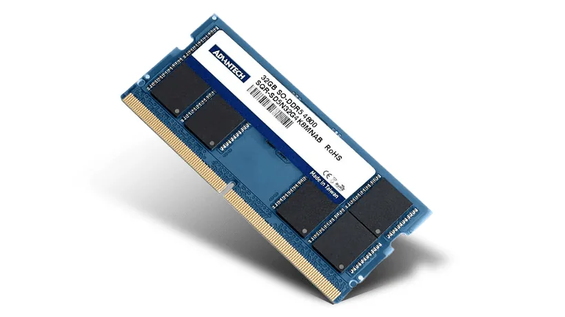 Mô-đun bộ nhớ DRAM công nghiệp Advantech SQRAM dạng SODIMM