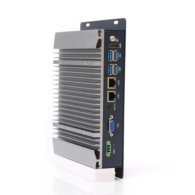Máy tính công nghiệp CESIPC EPC-102A vỏ nhôm tản nhiệt, các cổng COM, LAN và USB phía trước
