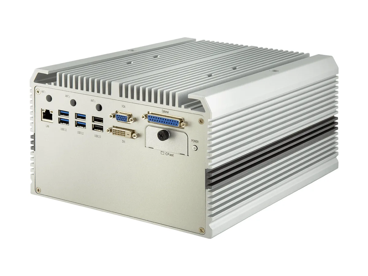 Máy tính công nghiệp Arbor FPC-8107 vỏ nhôm tản nhiệt, có khe mở rộng PCI/PCIe