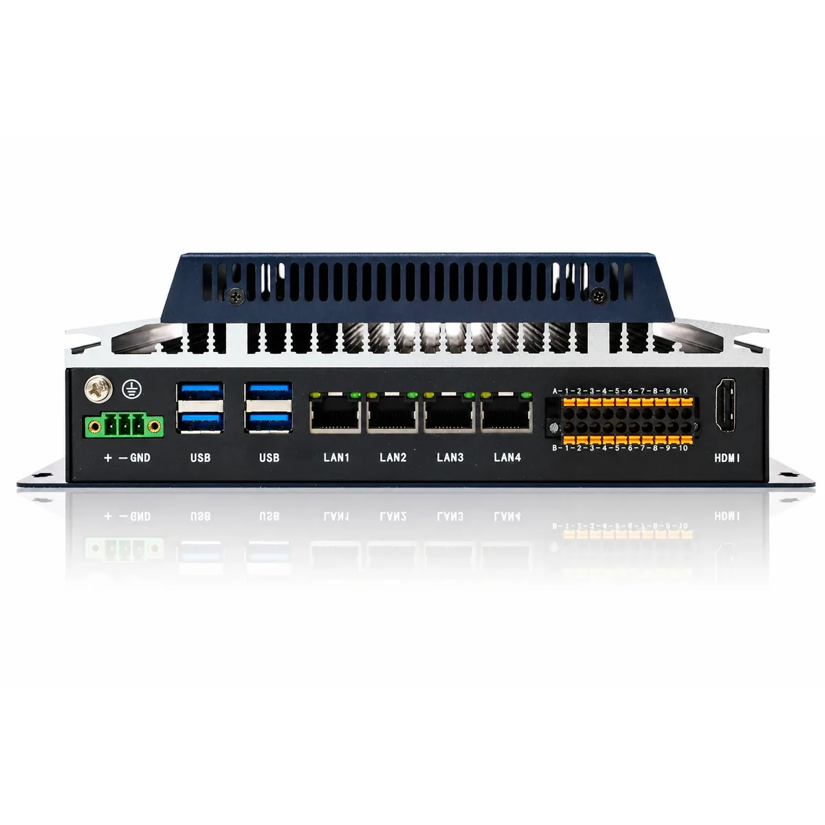 Máy tính AI biên CESIPC EA-N500A nền NVIDIA Jetson Orin NX với bốn cổng LAN PoE