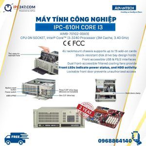 May tinh cong nghiep IPC-610H core i3